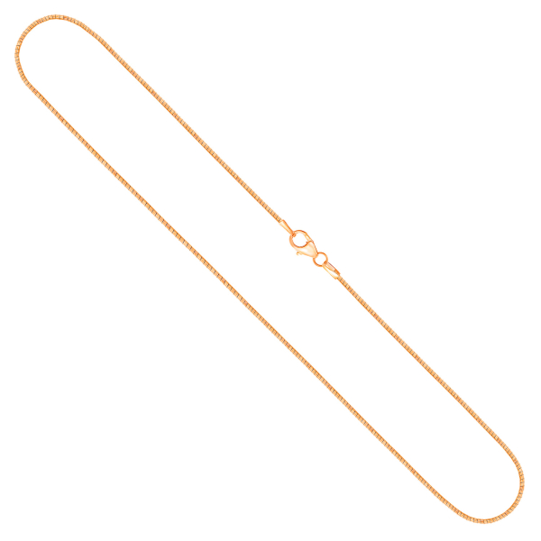 Goldkette als Tondakette in Gelbgold 333 / 8K, 45 cm lang, 1,2 mm breit, Gewicht ca. 5.1 g.