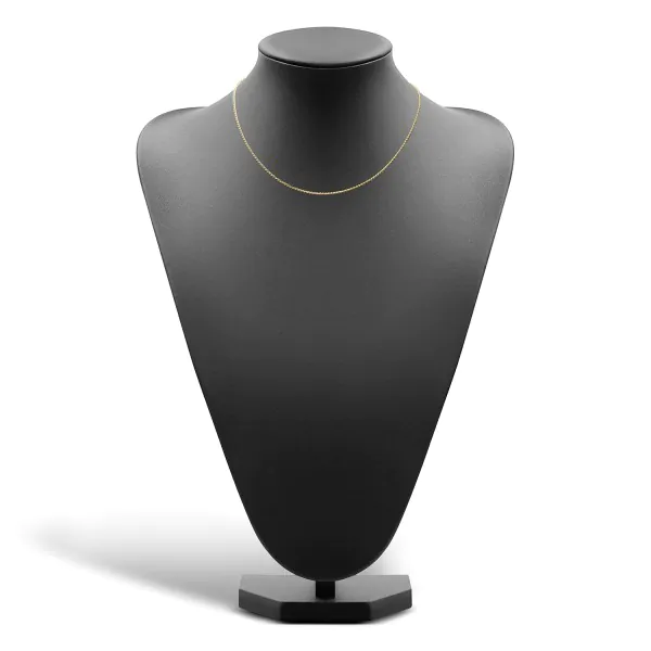 Goldkette als Zopfkette in Gelbgold 333 / 8K, 42 cm lang, 1,7 mm breit, Gewicht ca. 3.8 g.
