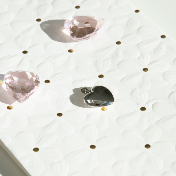 Anhänger Herz, Weißgold 585 / 14K, Höhe 16.5 mm, Breite 16.9 mm, Gewicht ca. 1.32 g