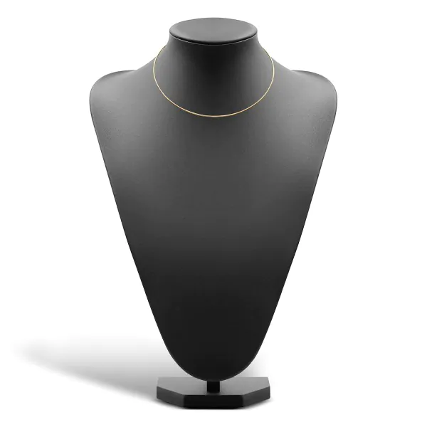 Goldkette als Tondakette in Gelbgold 585 / 14K, 42 cm lang, 1,5 mm breit, Gewicht ca. 9.3 g.