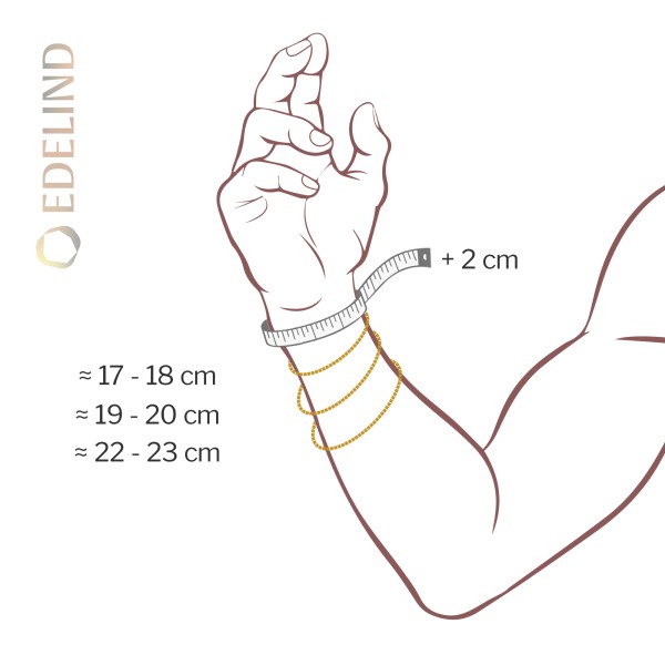 Armband als Fantasiekette Bicolor in Gelbgold / Weißgold 333 / 8K, 19 cm lang, 3,5 mm breit, Gewicht ca. 1.8 g.