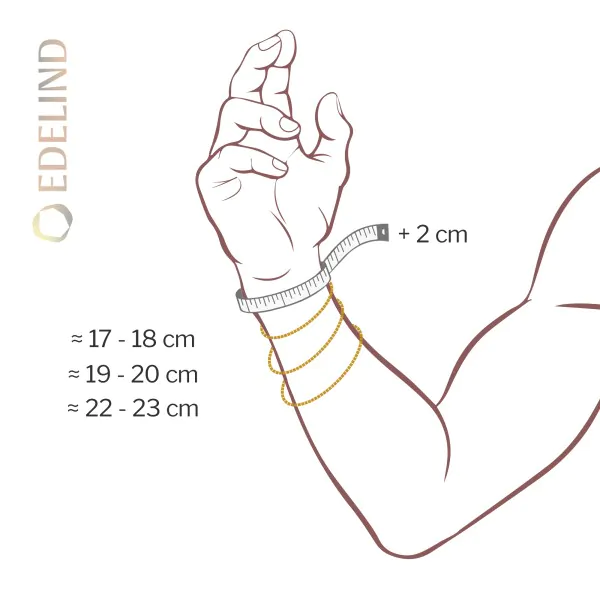 Armband als Fantasiekette in Gelbgold 585 / 14K, 21 cm lang, 5,2 mm breit, Gewicht ca. 5.1 g.