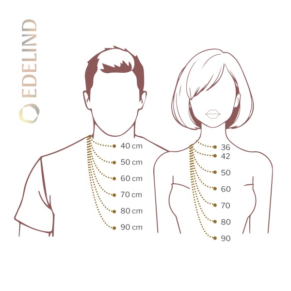 Goldkette als Fantasiekette in Gelbgold 585 / 14K, 80 cm lang, 3,5 mm Breit, Gewicht ca. 8.0 g.