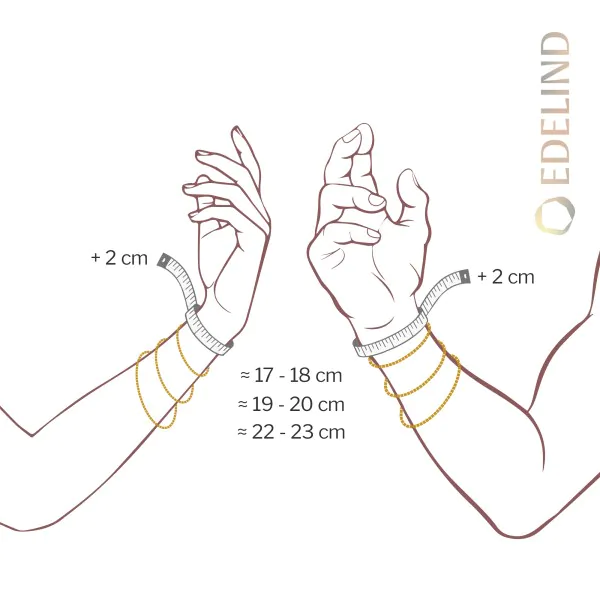 Armband als Zwillingspanzerkette in Gelbgold 333 / 8K, 19 cm lang, 2,9 mm breit, Gewicht ca. 2.1 g.