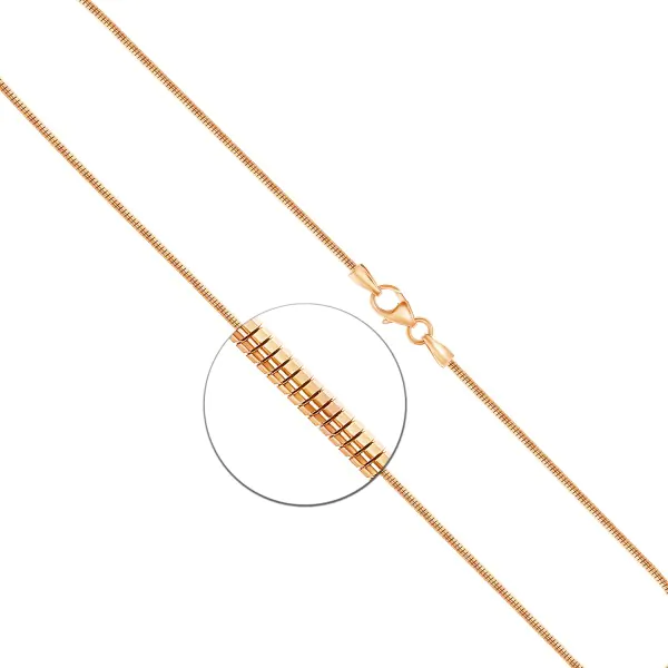 Goldkette als Tondakette in Gelbgold 585 / 14K, 45 cm lang, 1,8 mm breit, Gewicht ca. 8.3 g.