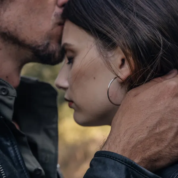 Ohrringe, Creolen, Weißgold 585 / 14K, Außendurchmesser 30 mm, Breite 2 mm, Gewicht ca. 1.1 g