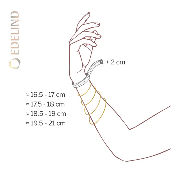 Goldarmband als Ankerkette mit 0,14 Karat Diamanten, Gelbgold 585 / 14 Karat, 16,5 cm lang, Gewicht ca. 0,9 g.