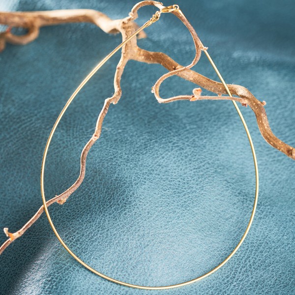 Goldkette als Tondakette in Gelbgold 585 / 14K, 38 cm lang, 1,2 mm breit, Gewicht ca. 5.5 g.