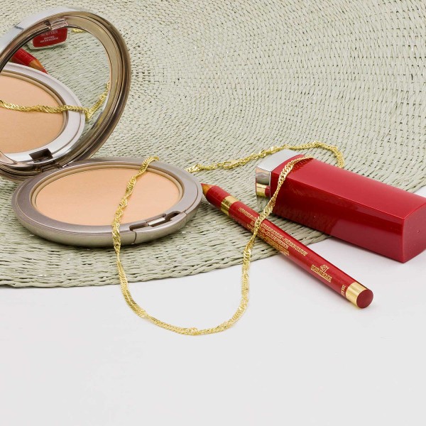 Goldkette als Singapurkette in Gelbgold 585 / 14K, 38 cm lang, 2,9 mm breit, Gewicht ca. 5.6 g.