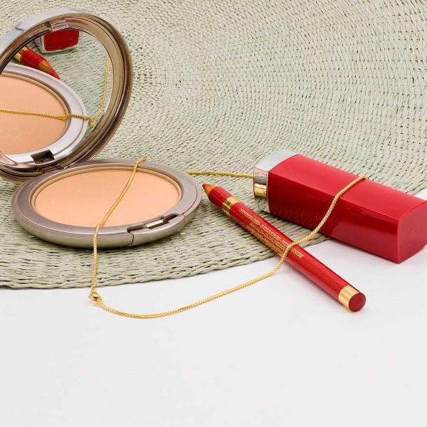 Goldkette als Bingokette in Gelbgold 375 / 9K, 70 cm lang, 1,1 mm breit, Gewicht ca. 4.8 g.