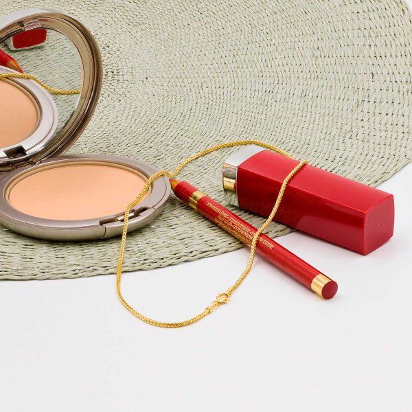 Goldkette als Bingokette in Gelbgold 585 / 14K, 40 cm lang, 1,5 mm breit, Gewicht ca. 6.2 g.