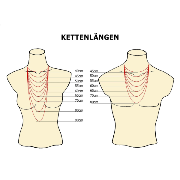 Königskette Gelbgold