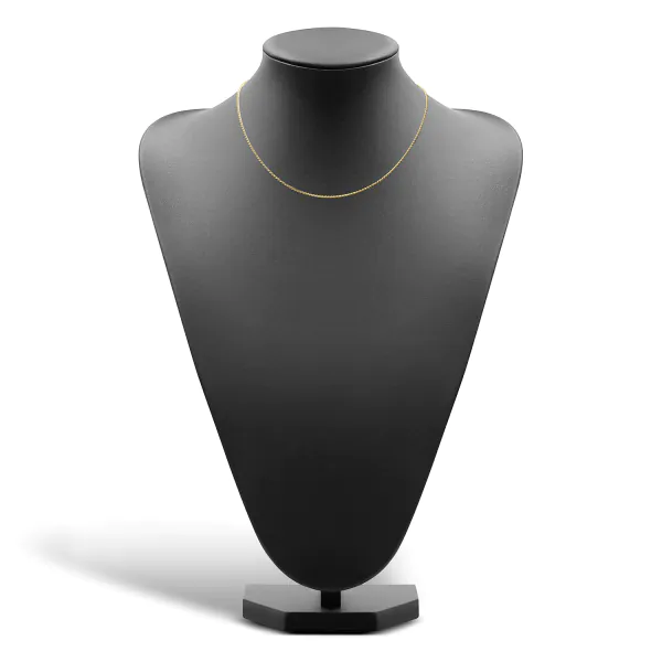 Goldkette als Zopfkette in Gelbgold 333 / 8K, 42 cm lang, 1,7 mm breit, Gewicht ca. 3.8 g.