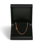 Ankerkette diamantiert Rotgold