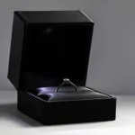 Verlobungsring mit Diamant bis 1 Karat in Weißgold