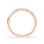 0,15 Karat Diamant Verlobungsring mit 19 Diamanten, Rotgold 585 / 14K, Weite 68 mm, Gewicht ca. 2.8 g.