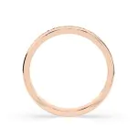 0,15 Karat Diamant Verlobungsring mit 19 Diamanten, Rotgold 585 / 14K