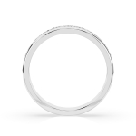 0,15 Karat Diamant Verlobungsring mit 19 Diamanten, Weißgold 585 / 14K, Weite 61 mm, Gewicht ca. 2.8 g.