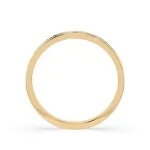 0,11 Karat Diamant Verlobungsring mit 13 Diamanten, Gelbgold 585 / 14K