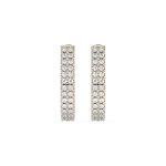 0,22 Karat Diamant Creolen, Gelbgold 585 / 14 Karat