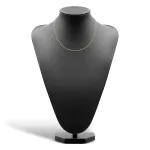 Goldkette als Ankerkette rund in Gelbgold 333 / 8K, 45 cm lang, 2 mm breit, Gewicht ca. 4.4 g.