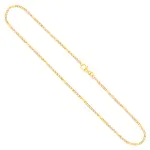 Panzerstegkette Gelbgold