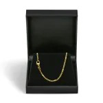 Goldkette als Panzerstegkette in Gelbgold 750 / 18K, 45 cm lang, 1,9 mm breit, Gewicht ca. 5.2 g.