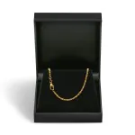 Armband als Königskette in Gelbgold 333 / 8K, 18.5 cm lang, 1,8 mm breit, Gewicht ca. 3.8 g.