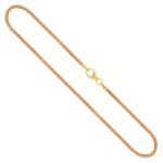 Goldkette als Schlangenkette in Gelbgold 375 / 9K, 50 cm lang, 1,6 mm breit, Gewicht ca. 5.2 g.