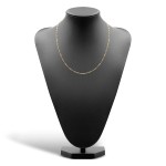 Goldkette als Singapurkette in Gelbgold 585 / 14K, 50 cm lang, 2,2 mm breit, Gewicht ca. 4 g.