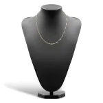 Goldkette als Singapurkette in Gelbgold 585 / 14K, 50 cm lang, 2,9 mm breit, Gewicht ca. 7.5 g.