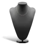 Goldkette als Venezianerkette in Gelbgold 585 / 14K, 45 cm lang, 0,9 mm breit, Gewicht ca. 3 g.