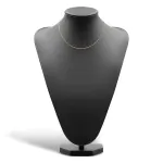 Goldkette als Zopfkette in Gelbgold 333 / 8K, 42 cm lang, 1,7 mm breit, Gewicht ca. 3.8 g.
