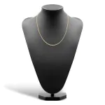 Goldkette als Zopfkette in Gelbgold 333 / 8K, 50 cm lang, 2,5 mm breit, Gewicht ca. 10,3 g.