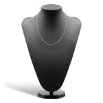 Goldkette als Bingokette in Gelbgold 750 / 18K, 50 cm lang, 1,3 mm breit, Gewicht ca. 6.3 g.