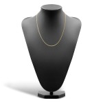 Goldkette als Bingokette in Gelbgold 585 / 14K, 50 cm lang, 1,5 mm breit, Gewicht ca. 7.7 g.