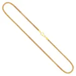 Goldkette als Schlangenkette in Gelbgold 585 / 14K, 34 cm lang, 1,9 mm breit, Gewicht ca. 6.4 g.