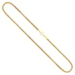 Goldkette als Schlangenkette in Gelbgold 750 / 18 Karat, 100 cm lang, 1.9 mm breit, Gewicht ca. 21.6 g.