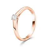0,20 Karat Diamant Ring Rotgold