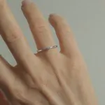0,05 Karat Diamant Ring Weißgold