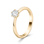 0,40 Karat Diamant Ring Gelbgold