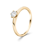 0,30 Karat Diamant Ring Gelbgold