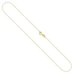 Ankerkette rund Gelbgold
