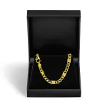 Goldkette als Fantasiekette hohl in Gelbgold 333 / 8K, 60 cm lang, 5,2 mm breit, Gewicht ca. 12 g.