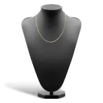 Goldkette als Venezianerkette in Gelbgold 585 / 14K, 45 cm lang, 1,4 mm breit, Gewicht ca. 6.3 g.