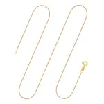 Goldkette als Ankerkette diamantiert in Gelbgold 375 / 9K, 36 cm lang, 1,2 mm breit, Gewicht ca. 1.6 g.
