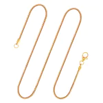 Goldkette als Schlangenkette in Gelbgold 333 / 8K, 45 cm lang, 1,4 mm breit, Gewicht ca. 3.6 g.