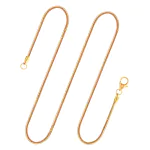 Goldkette als Schlangenkette in Gelbgold 333 / 8 Karat, 80 cm lang, 1.6 mm breit, Gewicht ca. 11