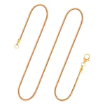 Goldkette als Schlangenkette in Gelbgold 585 / 14K, 50 cm lang, 1,6 mm breit, Gewicht ca. 6.3 g.