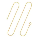 Goldkette als Venezianerkette in Gelbgold 333 / 8K, 70 cm lang, 1,2 mm breit, Gewicht ca. 5.8 g.